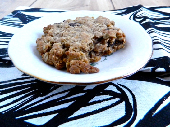 Oatmeal-Almond Butter Cookie from D:Floured / Simply Real Health /