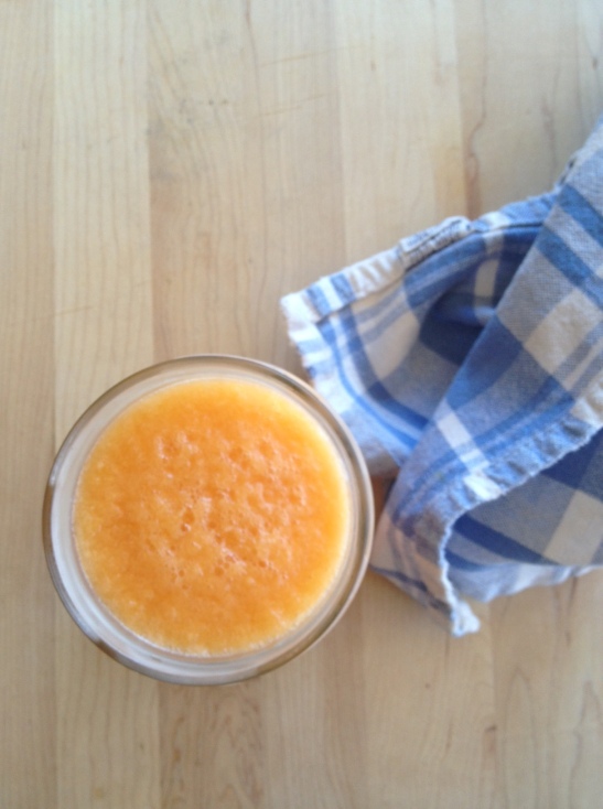 Cantaloupe Sorbet via Simply Real Health