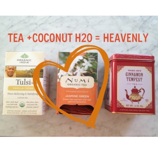 Sarah's Fall Favorites: The Short LIst: Awesome Teas + Coconut Water