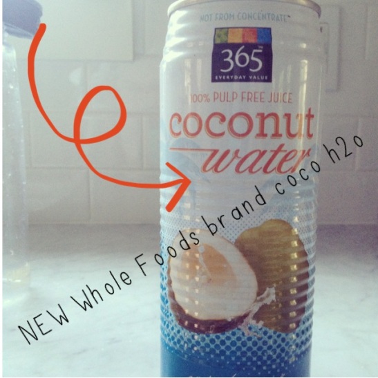 Sarah's Fall Fav's: The Short List: Whole Foods brand Coconut Water