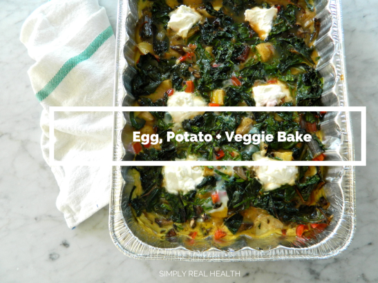 Egg potato veggie bake 2